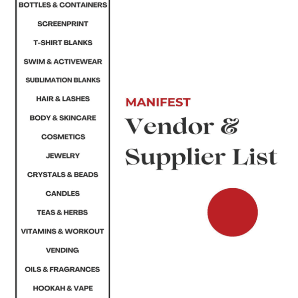 PRODUCT VENDORS LIST